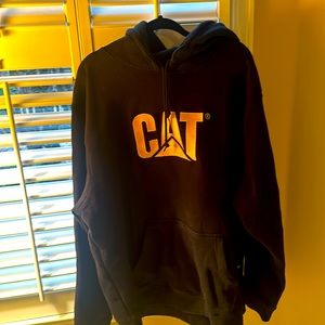 Barely worn CAT size 3XL black hoodie